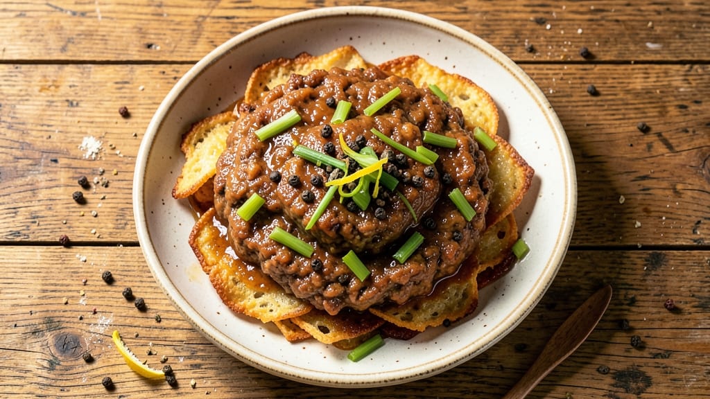 Scrapple Recipe with Ground Pork: Celery-Pepper Crunch Meets Savory Pork Magic