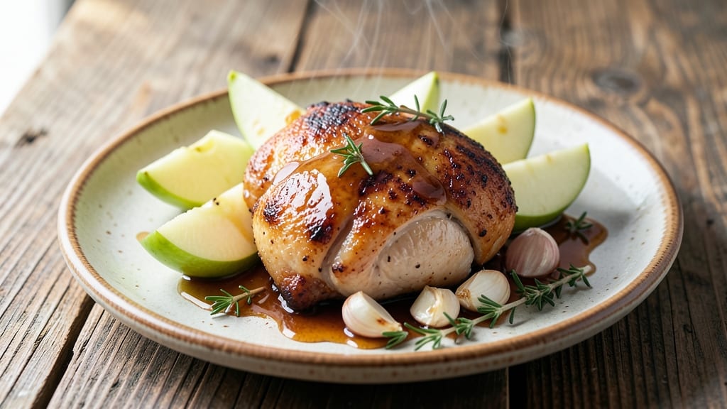 Apple Chicken Crock Pot Recipe: Honey-Thyme Glaze That Sticks to Shreds