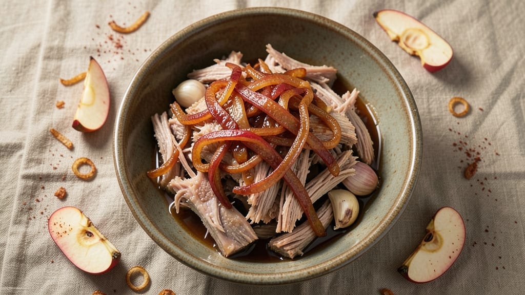 Crock Pot Pulled Pork Recipe with Apple Juice: Apple-Infused Sweetness That Shines Through
