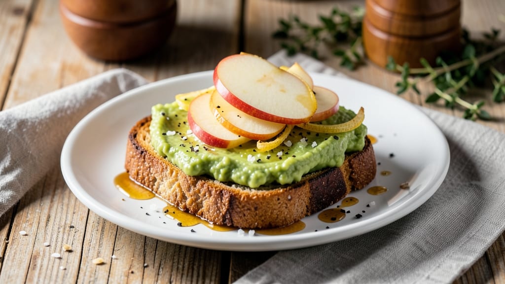 Avocado Toast With Apple And Ginger Recipe: Sweet-Tart Crunch Meets Creamy Comfort