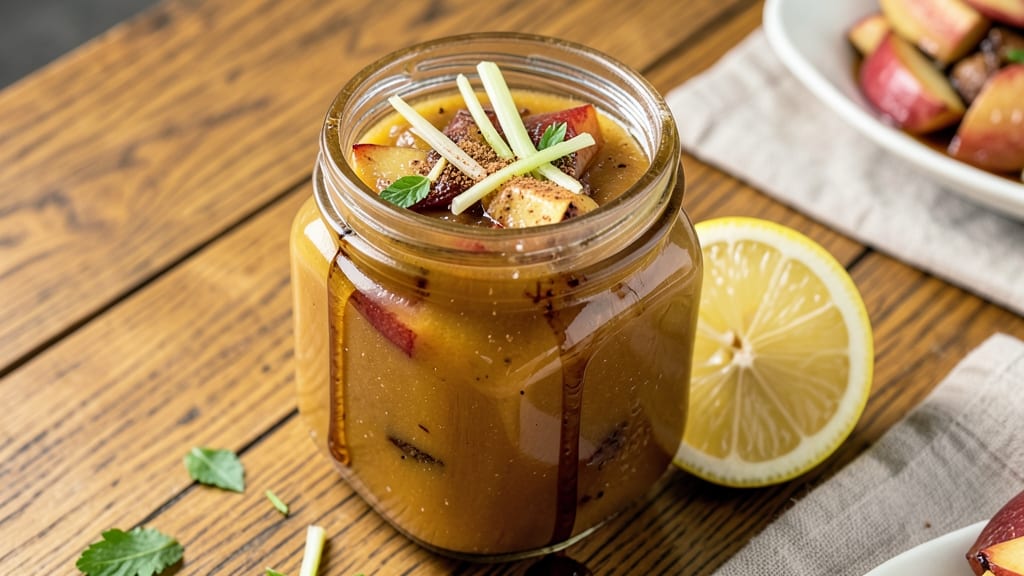 Apple Sauce Preserve Recipe: Celery-Infused Sweetness That Lasts Months