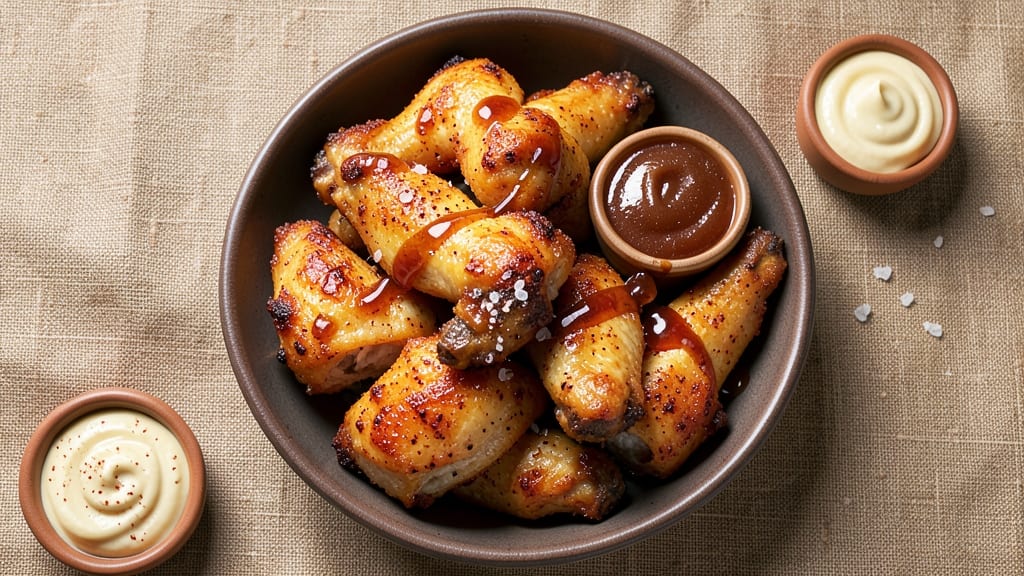 Whiskey Apple Wings Recipe: Smoky-Sweet Glaze with Celery Crunch Kick