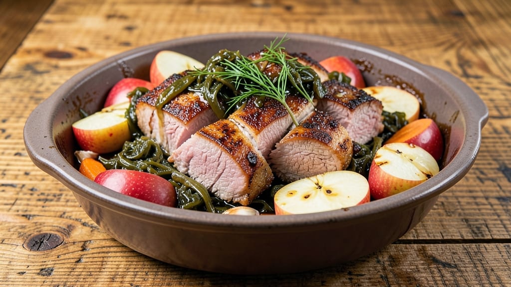Pork Apple Sauerkraut Crock Pot Recipe: Savory-Sweet One-Pot Feast