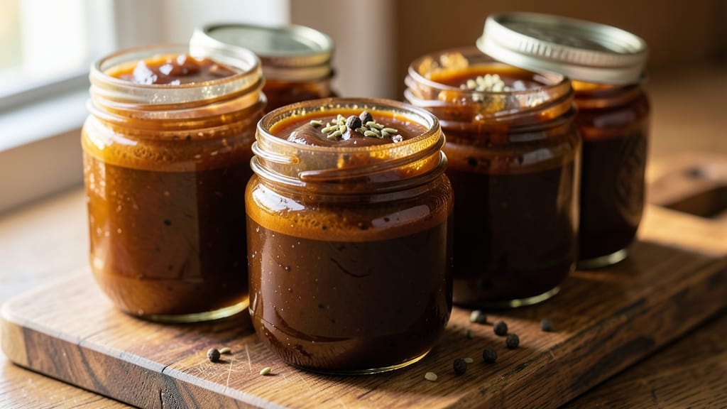 Apple BBQ Sauce Canning Recipe: Celery-Pepper Crunch Meets Sweet Tart Longevity