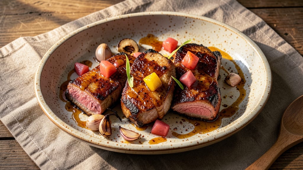 Pineapple Pork Chops Oven Recipe: Caramelized Gloss Meets Juicy Crispy Edges