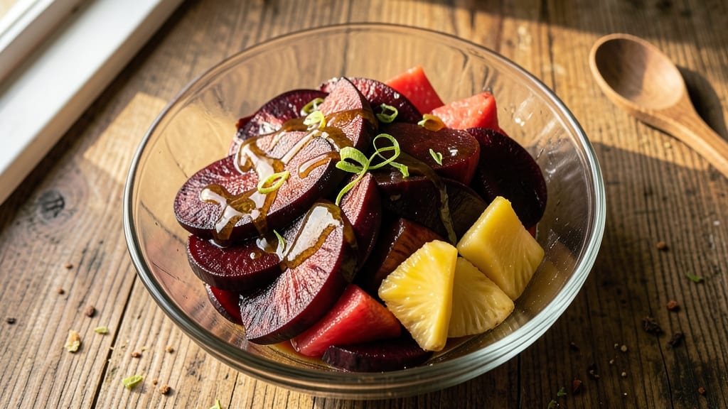 Beetroot and Pineapple Salad Recipe: Vibrant Sweet-Tart Crunch in 20 Minutes
