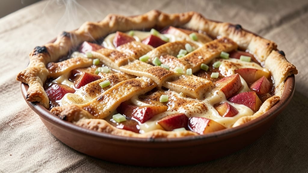 Low Fat Apple Pie Filling Recipe: Lightened-Up Spice and Celery Crunch Balance