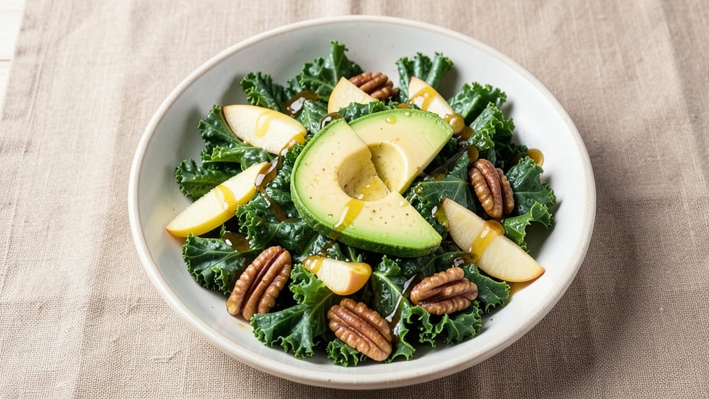 Kale Apple Walnut Salad Recipe: Crunchy Sweetness With Tangy Vinaigrette