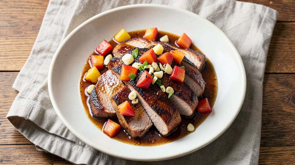 Pork Recipe With Pineapple Tidbits: Caramelized Sweetness and Juicy Meat Fusion