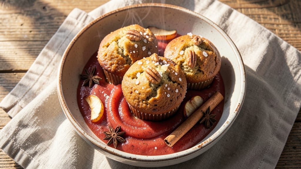 Apple Cinnamon Muffins Recipe With Applesauce: Streusel-Topped Moistness in Every Bite