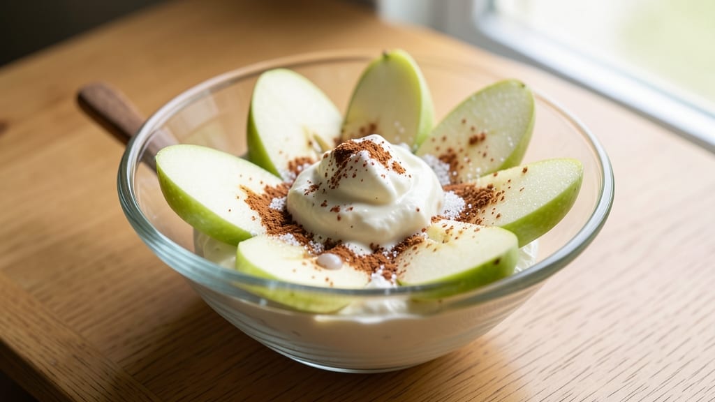 Domino's Apple Dip Recipe: Crunchy Celery Sticks and Warm Spiced Sweetness