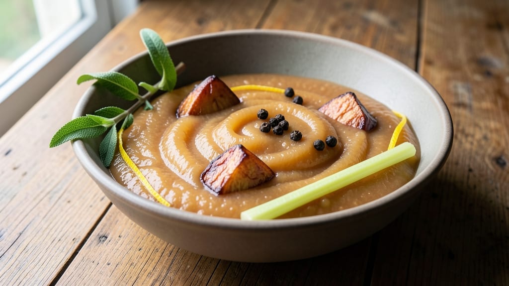 Apple Sauce Recipe No Sugar: Spiced Simmer with Celery Pepper Zing