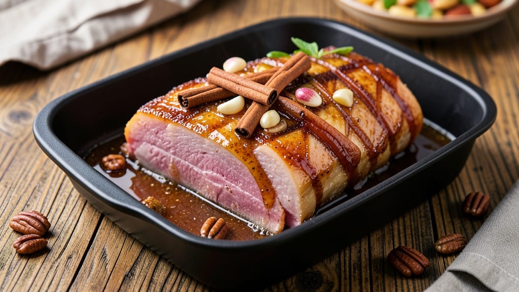 Apple Cider Ham Recipe: Glazed With Apple-Cider Spice and Celery Crunch