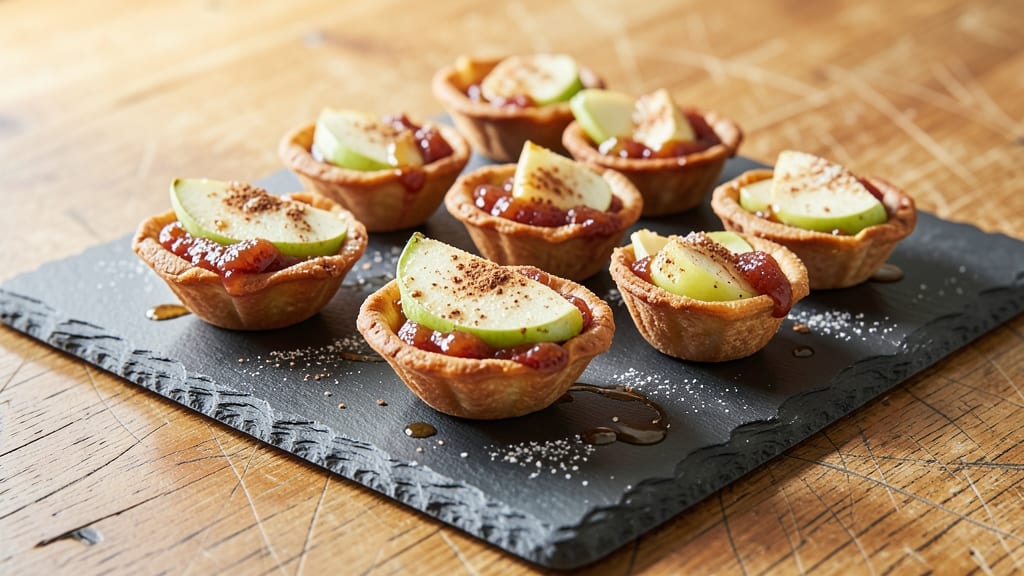 Omaha Steaks Apple Tartlets Copycat Recipe: Buttery Streusel Crust and Spiced Apple Filling