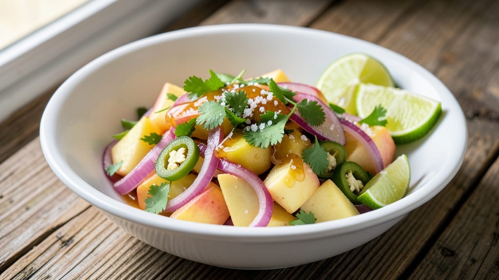 Spicy Apple Salsa Recipe: Zesty Crunch for Grilled Meats and Chips