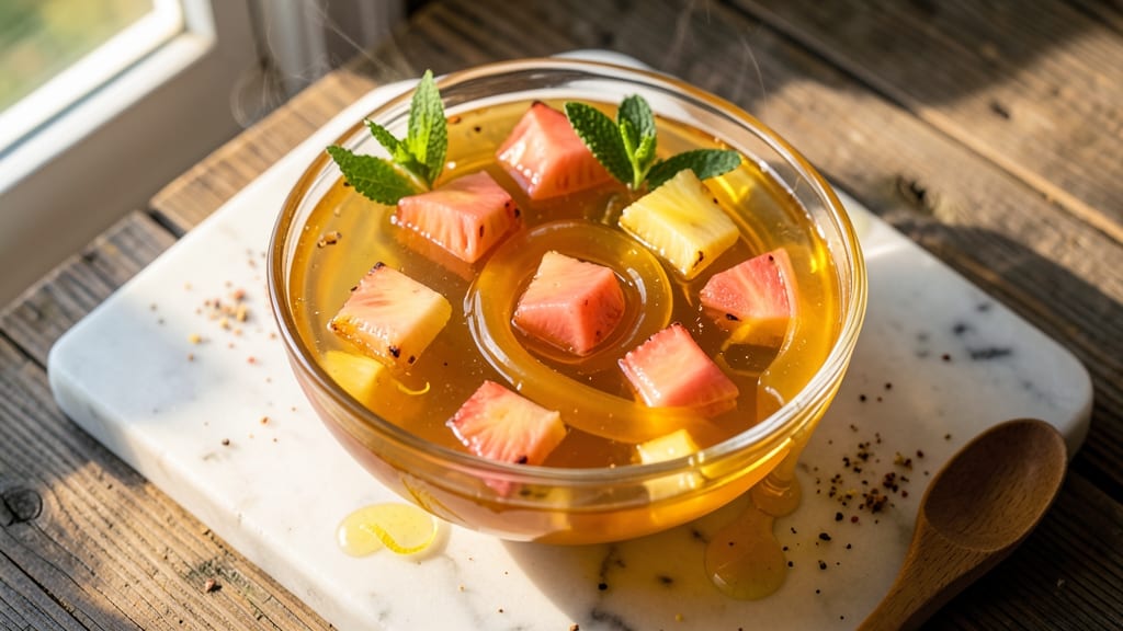 Pineapple Gelatin Recipe: Tropical Vibrancy in Jiggly Layers