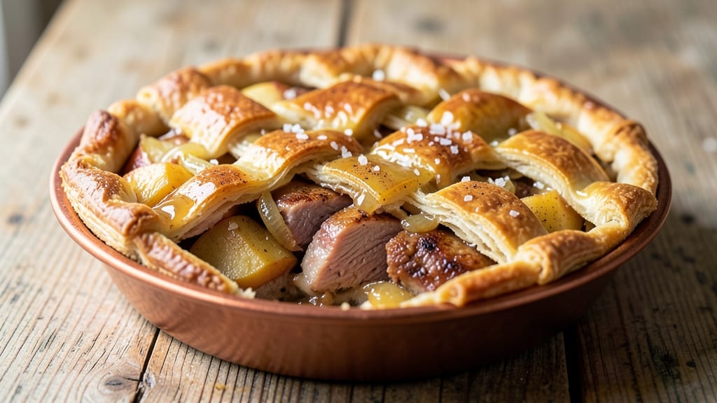 Pork and Apple Pie Recipe UK: Savory Crust, Sweet Tart Filling Fusion