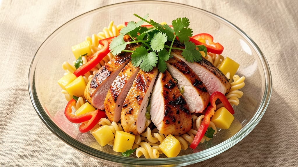 Chicken Pineapple Pasta Salad Recipe: Tropical Crunch Meets Zesty Citrus Brightness