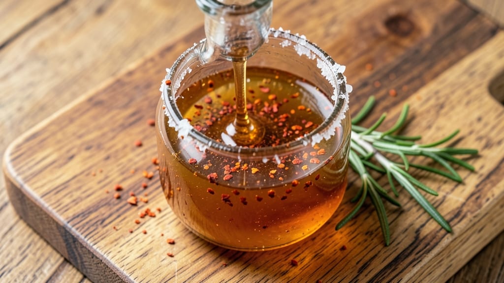 Apple Cider Vinegar Cayenne Pepper and Honey Recipe: Zesty Fire-Glazed Drizzle for Meats and Greens