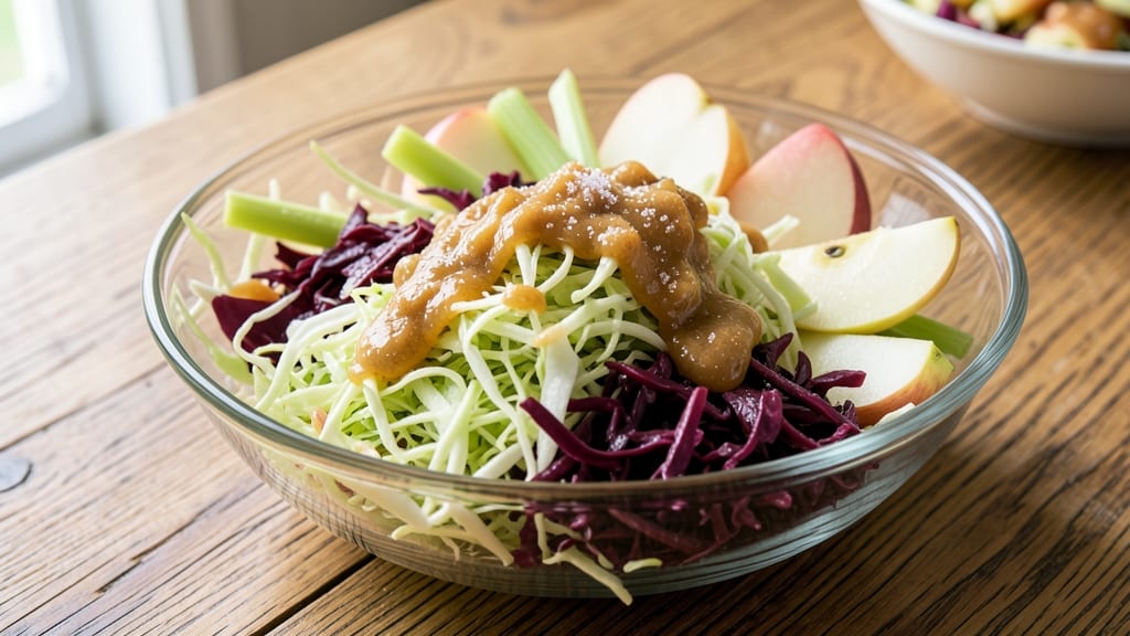 Kraft Apple Coleslaw Recipe: Crunchy Celery and Sweet Apple Refreshment in 15 Minutes