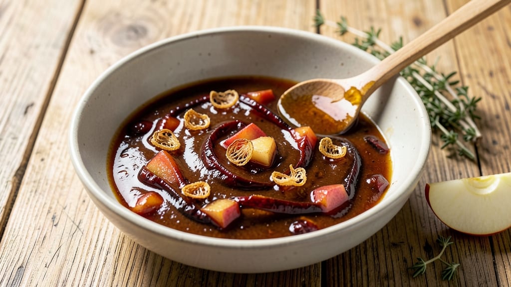 Apple Chipotle BBQ Sauce Recipe: Deep-Smoked Heat With Apple-Celery Crunch