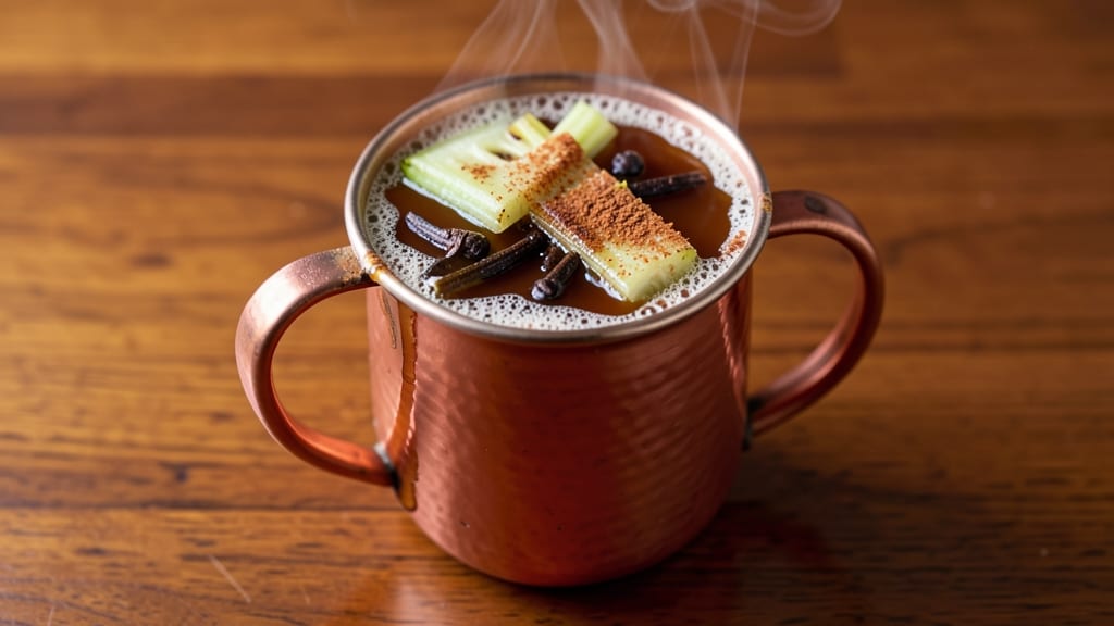 Hard Hot Apple Cider Recipe: Slow-Braised Spice and Celery Crunch Fusion