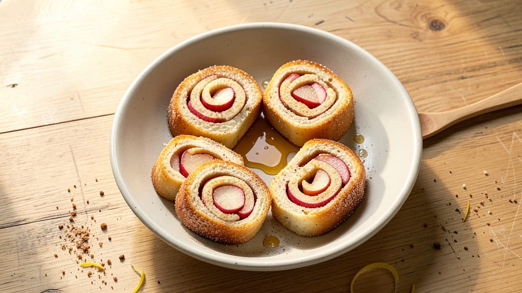 Apple French Toast Roll-Ups Recipe: Crispy Edges and Sweet Apple Filling