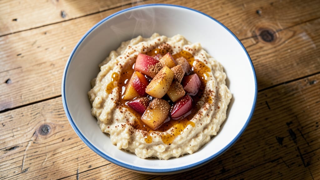 Apple Cinnamon Instant Oatmeal Recipe: Warm Spice and Soft Fruit Layers