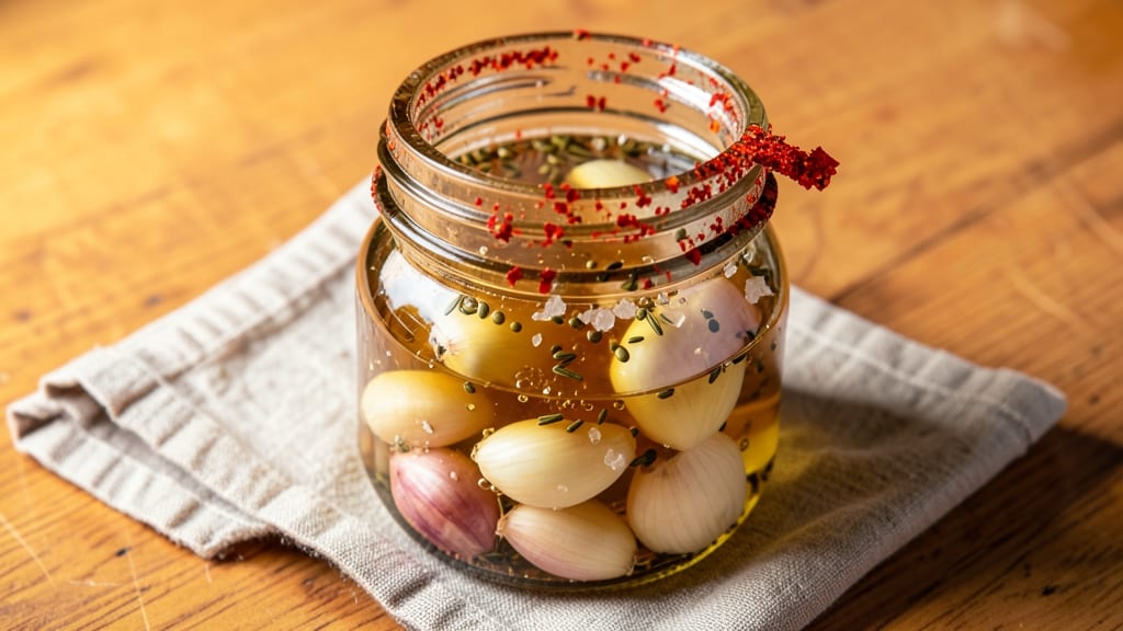 Pickled Garlic Recipe With Apple Cider Vinegar: Preserved Pungency in 10 Minutes
