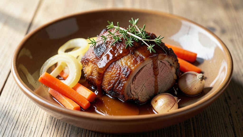 Pork and Apple Juice Recipe: Slow-Braised Crunch and Sweetness Fusion