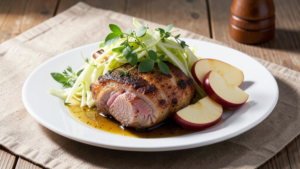 Pork Chop Cabbage Apple Recipe: One-Pan Sear and Sweet-Spiced Simmer