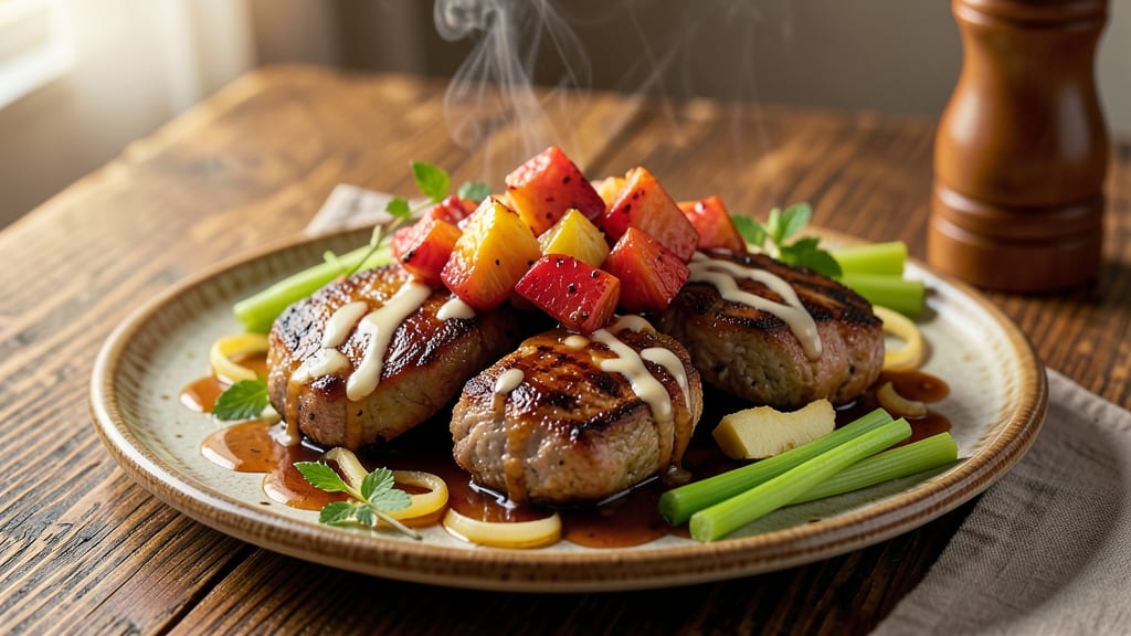Hawaiian Pineapple Pork Chops Crockpot Recipe: Slow-Cooked Sweetness With Celery Crunch