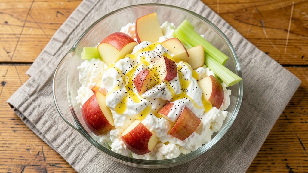 Apple Fluff Salad Recipe: Celery-Apple Crunch Meets Creamy Comfort