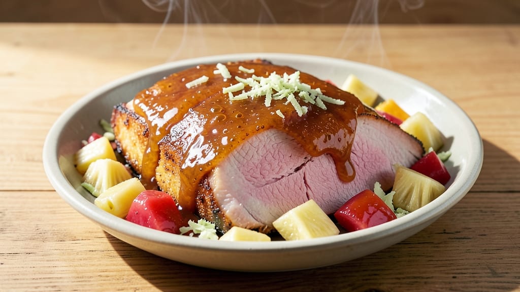 Cooked Ham With Pineapple Glaze Recipe: Tropical Sweetness That Caramelizes Every Slice
