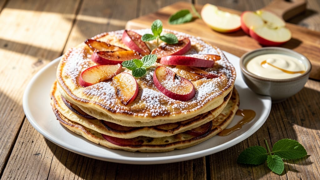 The Kitchen German Apple Pancake Recipe: Fluffy Layers With Spiced Streusel Topping