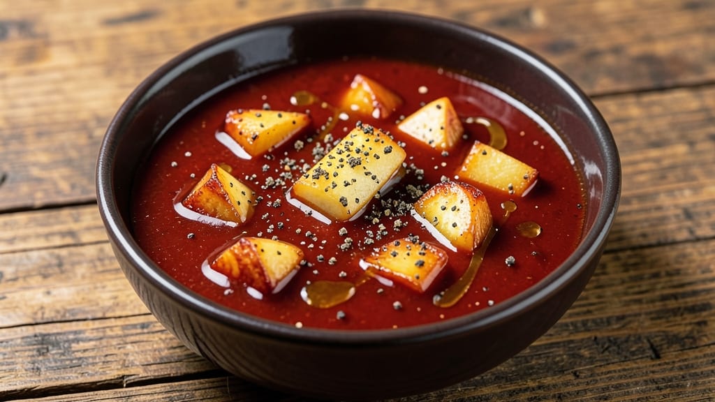 Candy Apple BBQ Sauce Recipe: Crunchy Celery-Pepper Glaze With Caramelized Apple Bites