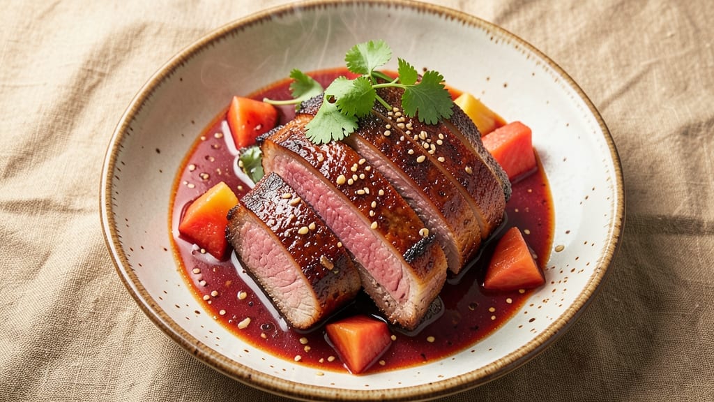 Best Pork Hamonado Recipe With Pineapple Juice: Sweet-Tart Glazed Meat With Celery Crunch Contrast