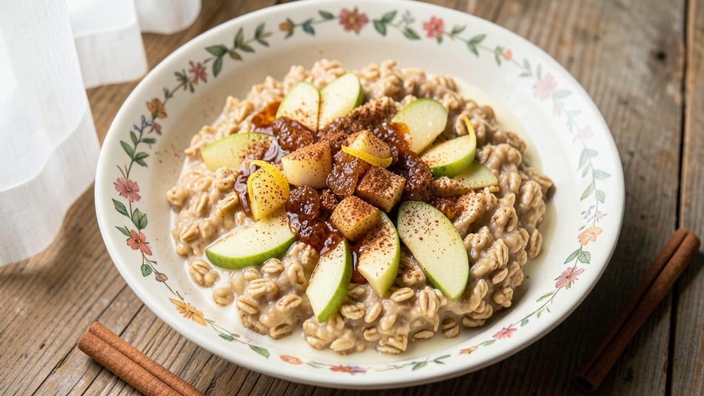 Apple Cinnamon Oatmeal Recipe: Slow-Cooker Spice-Infused Warmth All Morning