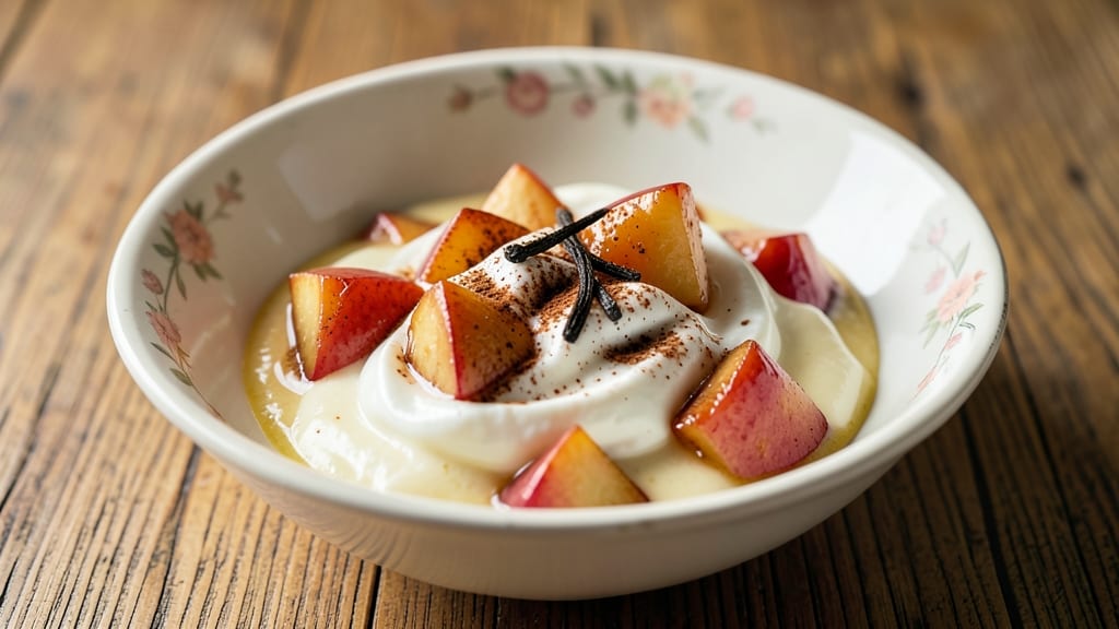 Apple Cream Sauce Recipe: Velvety Vanilla Bean Swirls With No Burnt Flavor