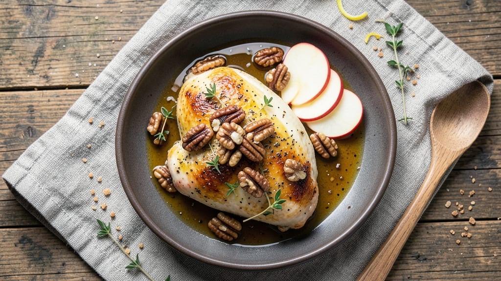 Apple Walnut Chicken Recipe: Crispy Nuts and Sweet-Tart Glaze Harmony