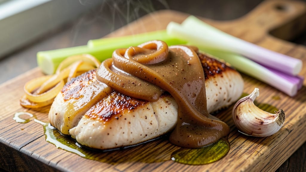 Apple Butter Chicken Breast Recipe: Celery-Caramelized Glaze Locks in Moisture