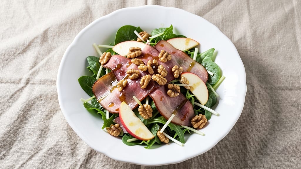 Ham and Apple Salad Recipe: Crisp Celery and Sweet Apple Harmony