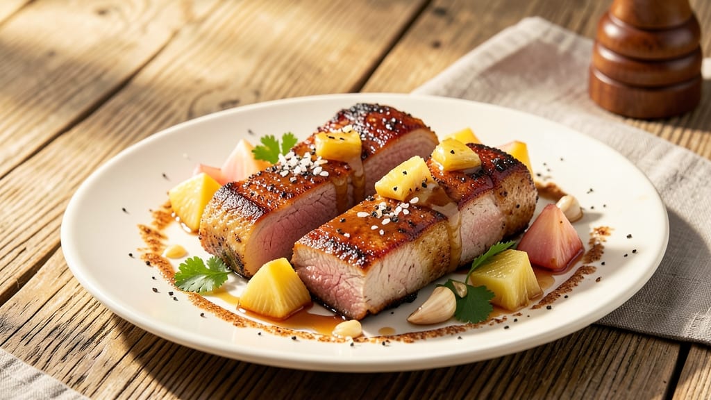Baked Pineapple Pork Chops Recipe: Caramelized Glaze and Juicy Meat Harmony