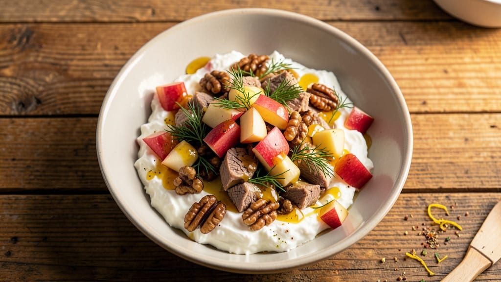 Apple Walnut Tuna Salad Recipe: Crunchy Nut-Topped Protein Powerhouse