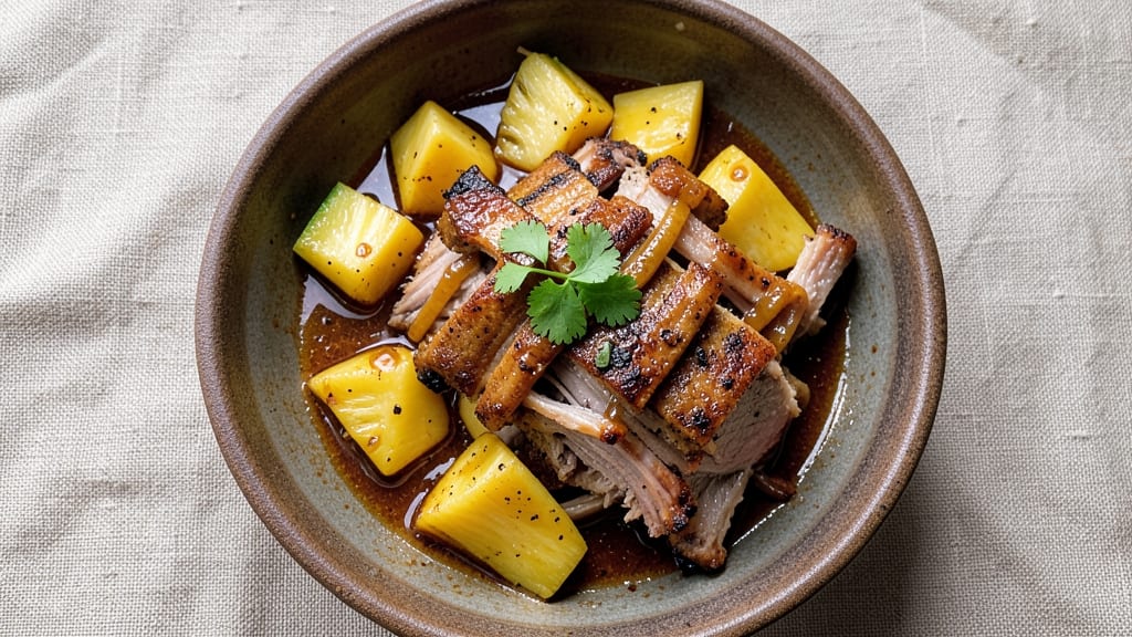 Pineapple Pulled Pork Slow Cooker Recipe: Sweet-Tart Glaze That Shreds Like Magic