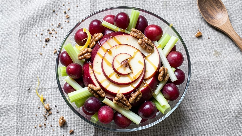 Ruby Tuesday Apple Grape Salad Recipe: Crisp Celery and Spiced Honey Dressing