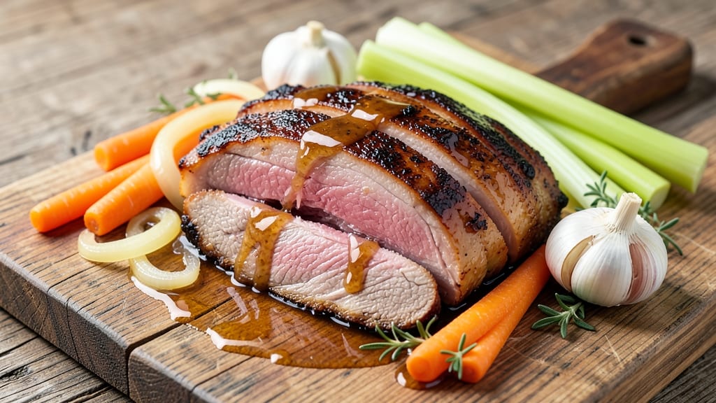 Apple Cider Pork Shoulder Recipe: Slow-Braised with Celery Crunch