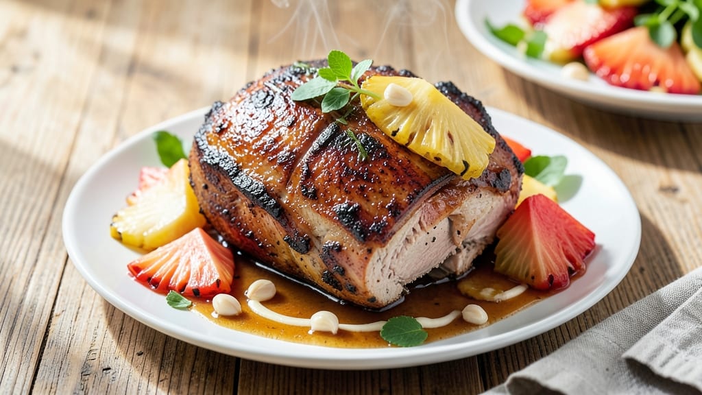 Pork Roast With Pineapple Slow Cooker Recipe: Tropical-Spiced Tenderness in One Pot