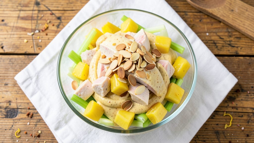 Jason's Deli Pineapple Chicken Salad Recipe: Crisp Celery and Sweet Pineapple Balance