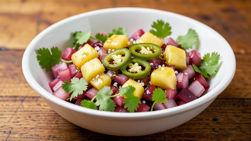 Cafe Red Onion Pineapple Salsa Recipe: Bright Crunch Meets Tropical Zing
